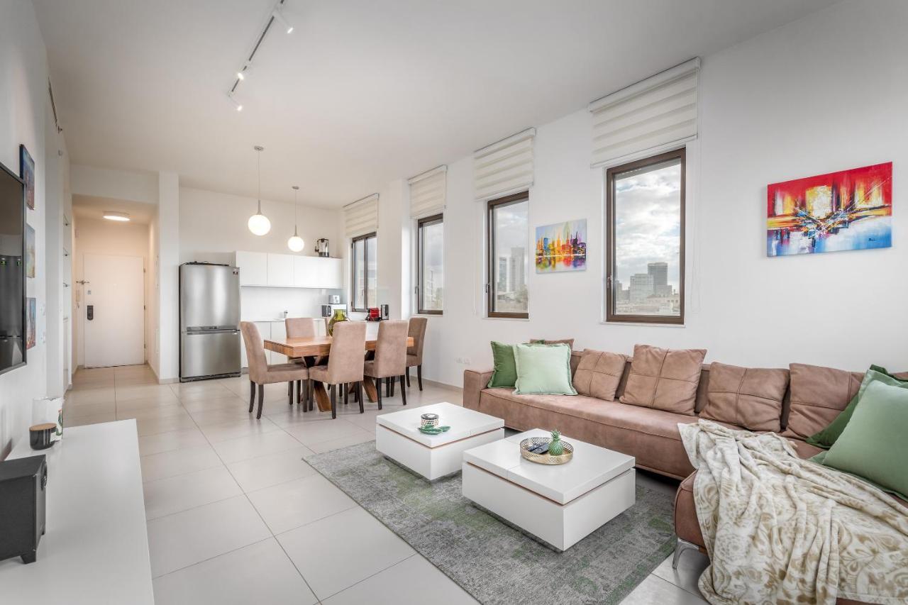 Modern & Bright 3 Bdr Close To The Beach Тель-Авив Экстерьер фото
